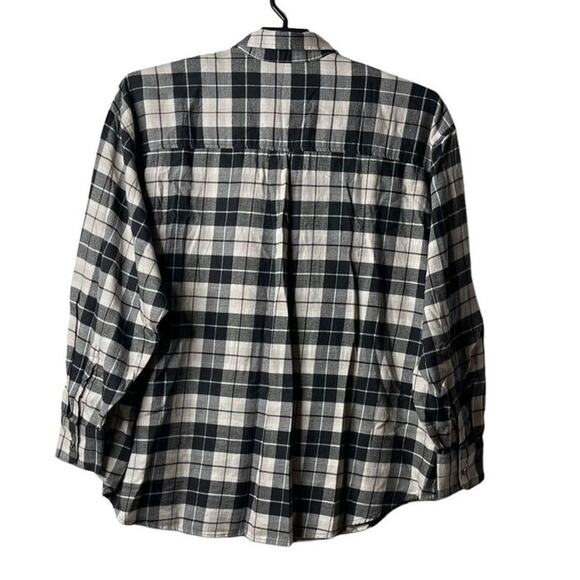 Levi’s Silver Tab Western Relaxed Plaid Flannel Shirt Plus Size 2X Large New - Picture 3 of 12